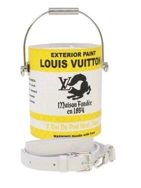 💰100% Authentic Louis Vuitton Monogram Painted Can Hand Bag-Rare 💰